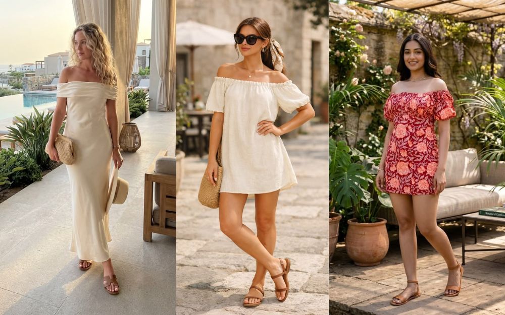 Mặc Váy Trễ Vai Nên Đi Giày Gì? 7+ Kiểu Giày Phối Đồ Cực Tôn Dáng - 3