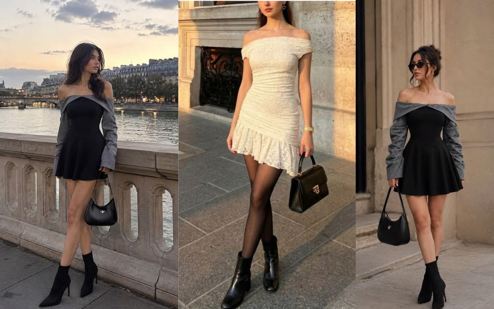 Mặc Váy Trễ Vai Nên Đi Giày Gì? 7+ Kiểu Giày Phối Đồ Cực Tôn Dáng - 8