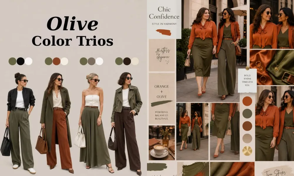 Màu olive phối với màu gì? Gợi ý phối đồ với màu xanh olive - 12