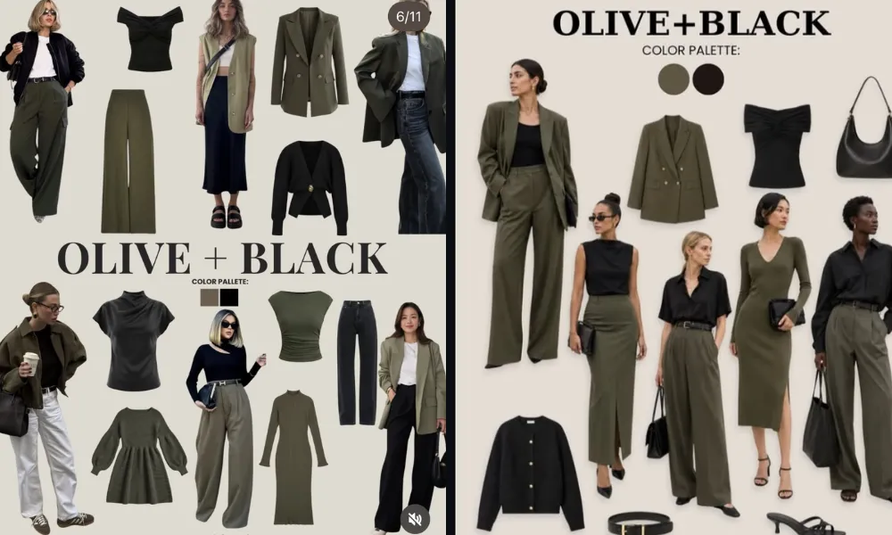 Màu olive phối với màu gì? Gợi ý phối đồ với màu xanh olive - 5