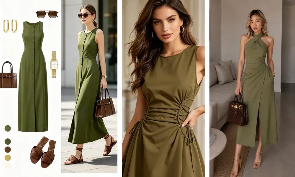 Màu olive phối với màu gì? Gợi ý phối đồ với màu xanh olive - 20