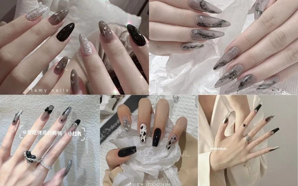 Top 99+ Mẫu Nail Đen Đẹp, Sang Chảnh Và Cá Tính 2026 - 2