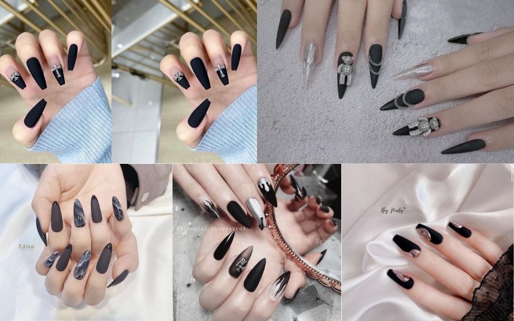 Top 99+ Mẫu Nail Đen Đẹp, Sang Chảnh Và Cá Tính 2026 - 7