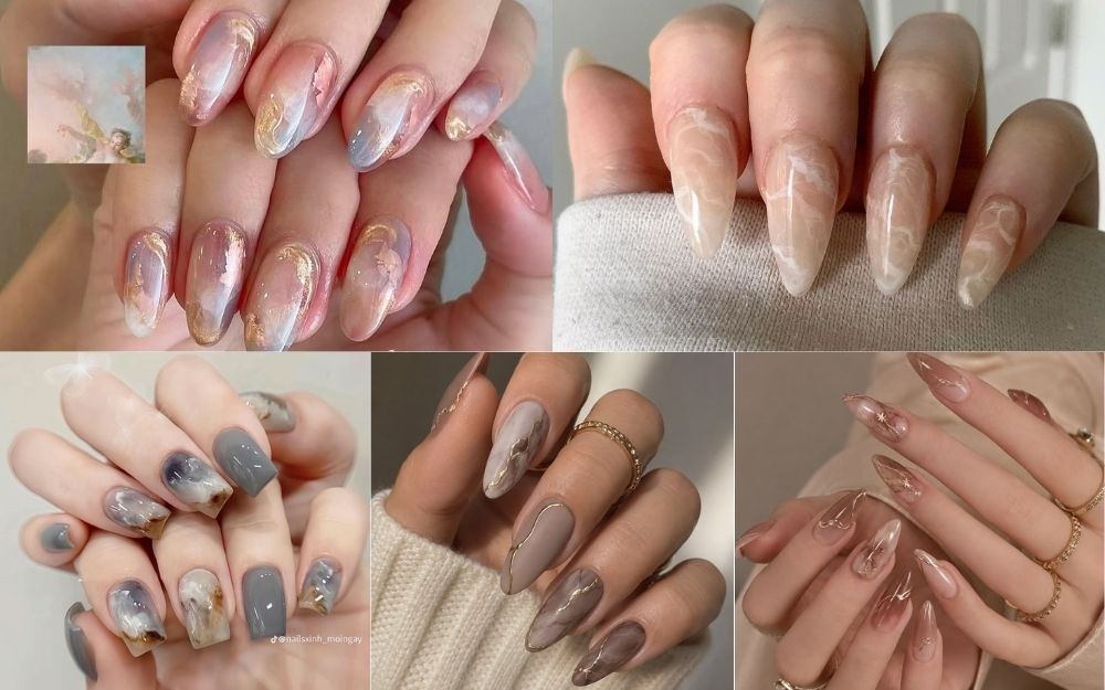 Top 50+ Mẫu Nail Màu Loang Đẹp Sang, Dẫn Đầu Xu Hướng Năm Nay - 10