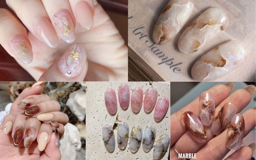 Top 50+ Mẫu Nail Màu Loang Đẹp Sang, Dẫn Đầu Xu Hướng Năm Nay - 2