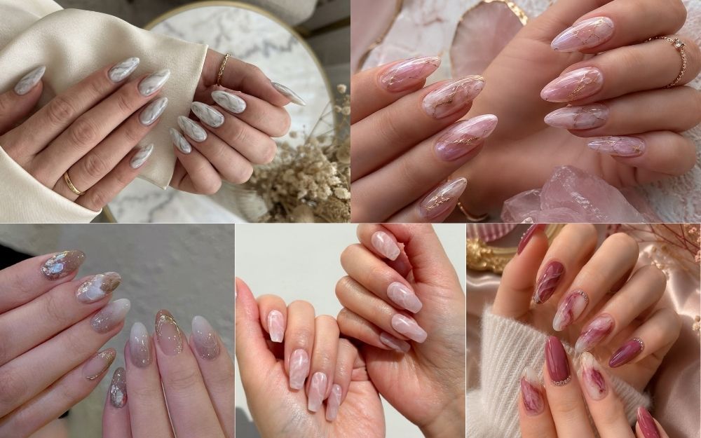 Top 50+ Mẫu Nail Màu Loang Đẹp Sang, Dẫn Đầu Xu Hướng Năm Nay - 3