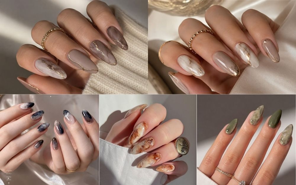 Top 50+ Mẫu Nail Màu Loang Đẹp Sang, Dẫn Đầu Xu Hướng Năm Nay - 4
