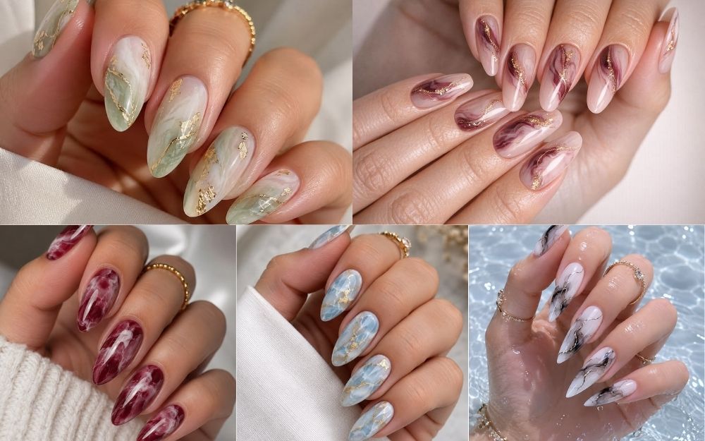 Top 50+ Mẫu Nail Màu Loang Đẹp Sang, Dẫn Đầu Xu Hướng Năm Nay - 5