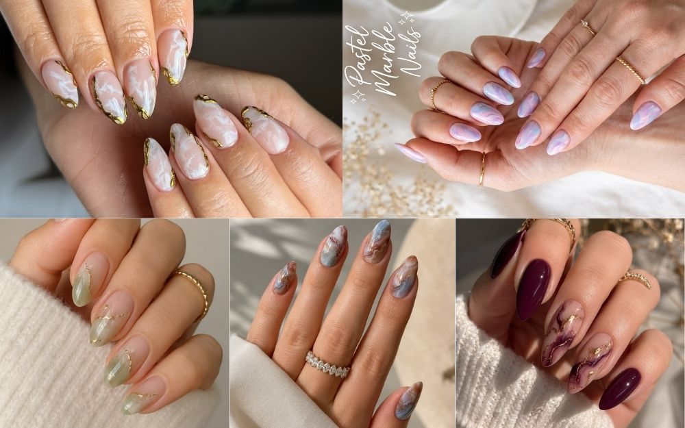 Top 50+ Mẫu Nail Màu Loang Đẹp Sang, Dẫn Đầu Xu Hướng Năm Nay - 7