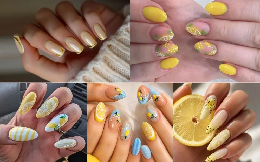 Top 30+ Mẫu Nail Vàng Chanh Đẹp Xu Hướng Năm 2026 - 3