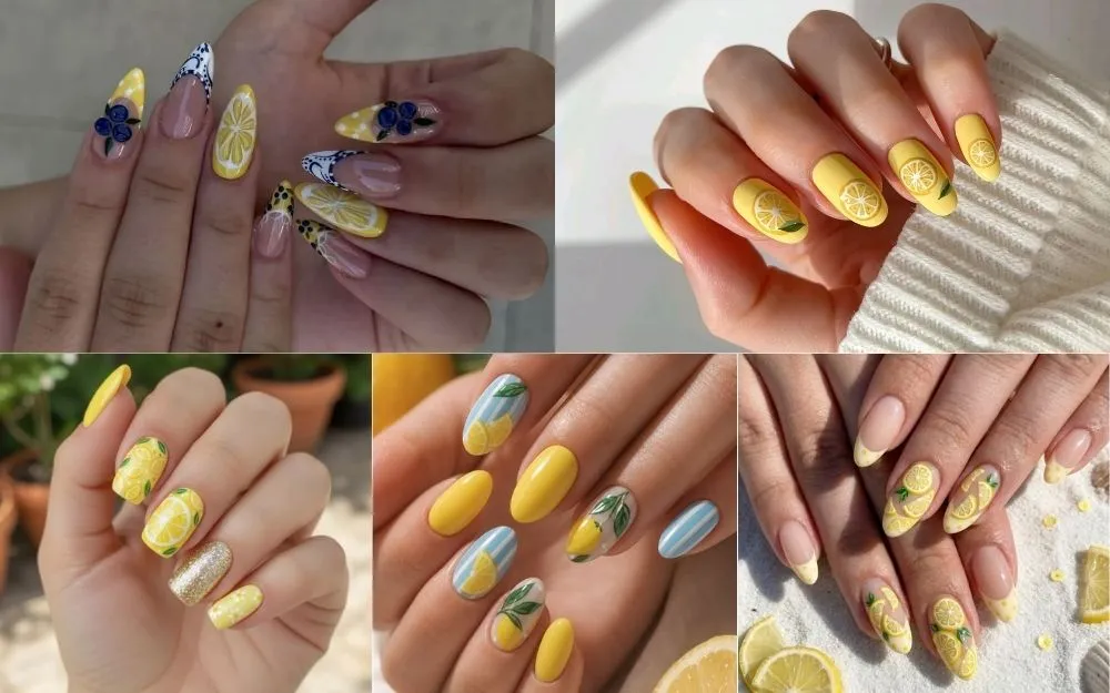 Top 30+ Mẫu Nail Vàng Chanh Đẹp Xu Hướng Năm 2026 - 4