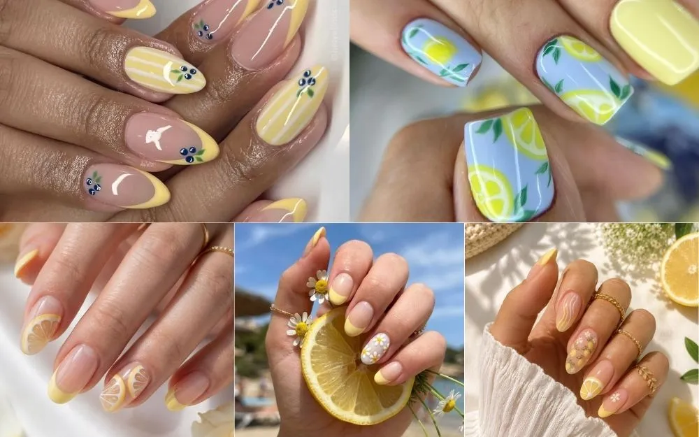 Top 30+ Mẫu Nail Vàng Chanh Đẹp Xu Hướng Năm 2026 - 5