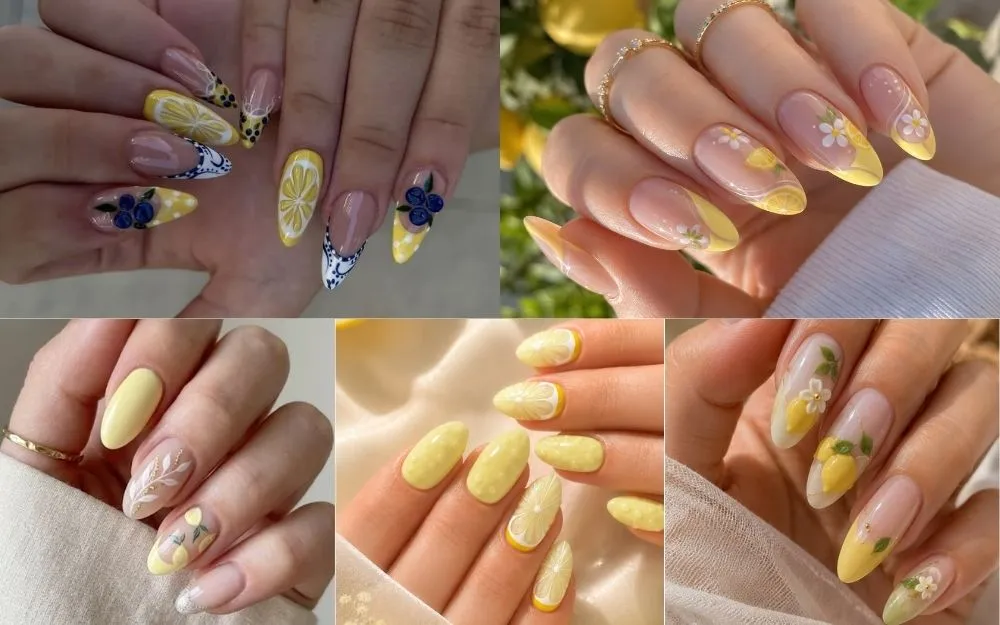 Top 30+ Mẫu Nail Vàng Chanh Đẹp Xu Hướng Năm 2026 - 6