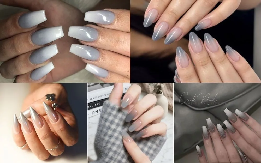 Top 99+ Mẫu Nail Xám Sang Chảnh, Thời Thượng Hot Trend Hiện Nay  - 1