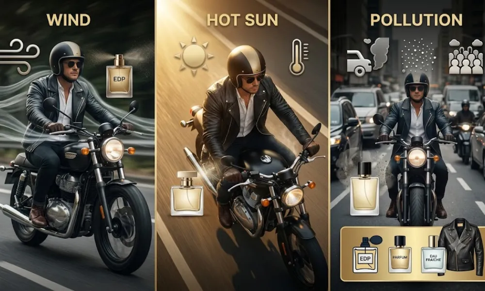 Nước Hoa Cho Người Hay Đi Xe Máy: Mùi Nào Lưu Hương Tốt? - 1