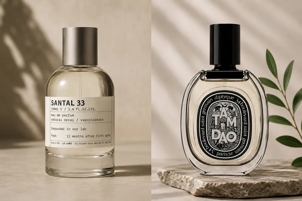 Santal 33 và Tam Dao chai nào hợp hơn với bạn