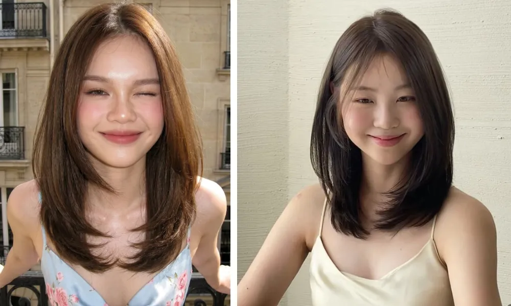 Top 9 tóc lửng không cần uốn đẹp tự nhiên, dễ chăm sóc - 3
