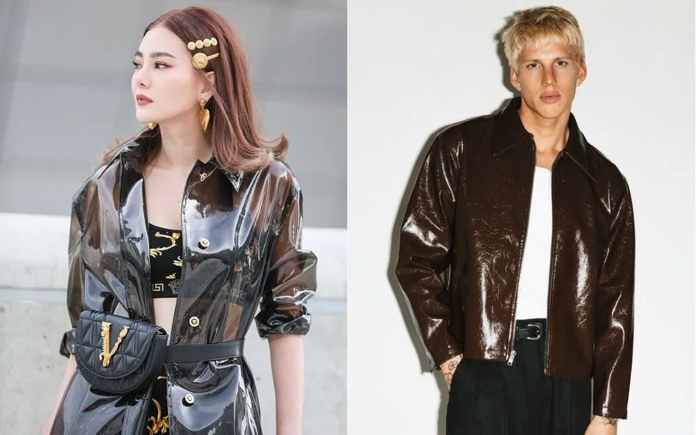 Áo Khoác Vinyl Xu Hướng Y2K 2026: Bản Phối Nổi Loạn Của Gen Z - 1