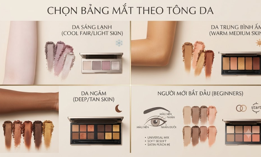 Bảng phấn mắt tone trung tính đi làm: Gợi ý dễ dùng - 7