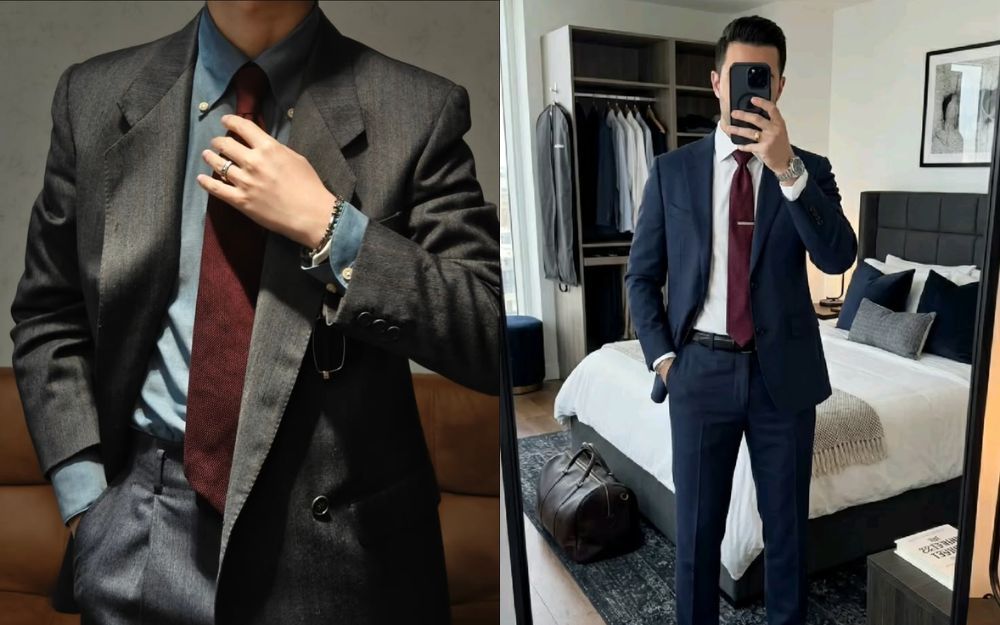 Cà Vạt Nam Màu Nào An Toàn? Bí Quyết Chọn Cà Vạt Dễ Phối  - 5