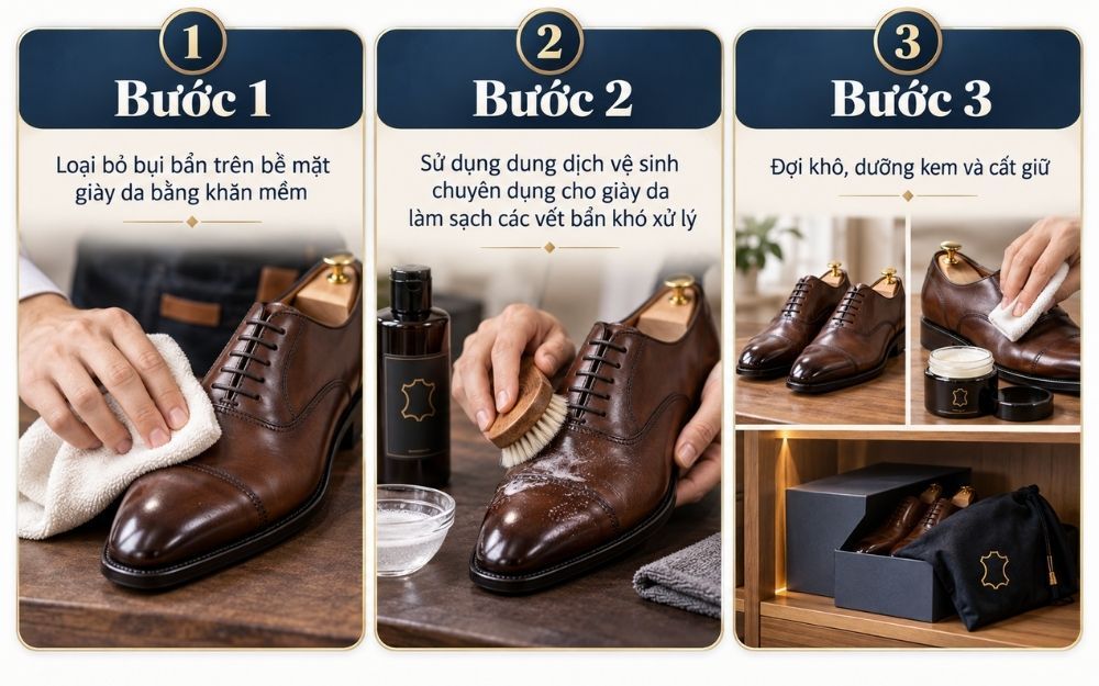 Top 8 Cách Bảo Quản Giày Da Không Bị Hỏng Hiệu Quả, Đơn Giản - 2