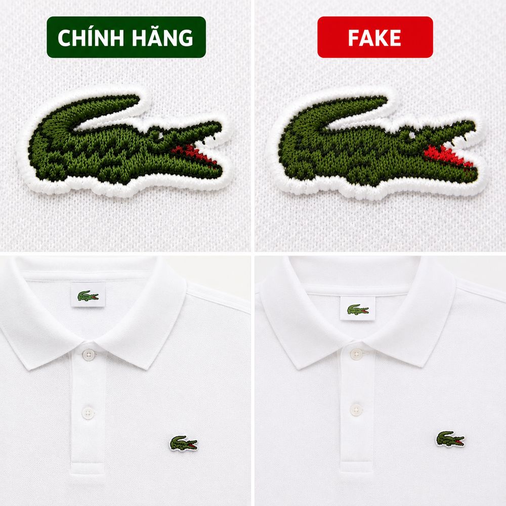 Kiểm tra logo cá sấu xanh 