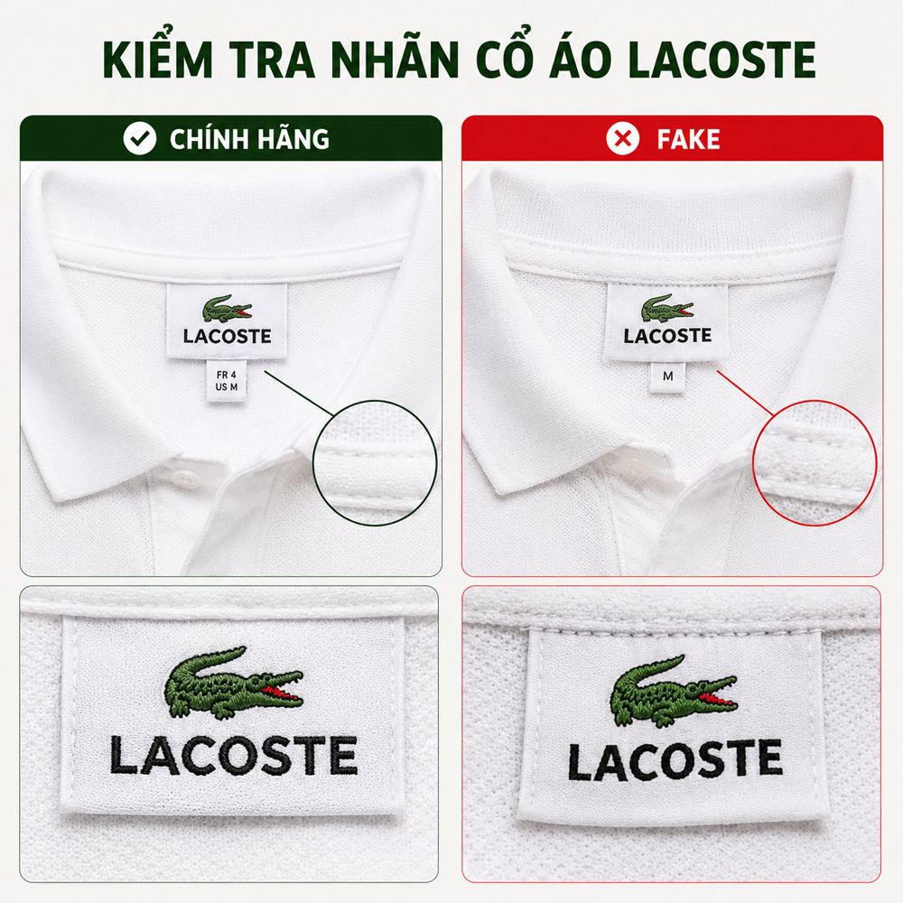 Kiểm tra nhãn cổ áo 