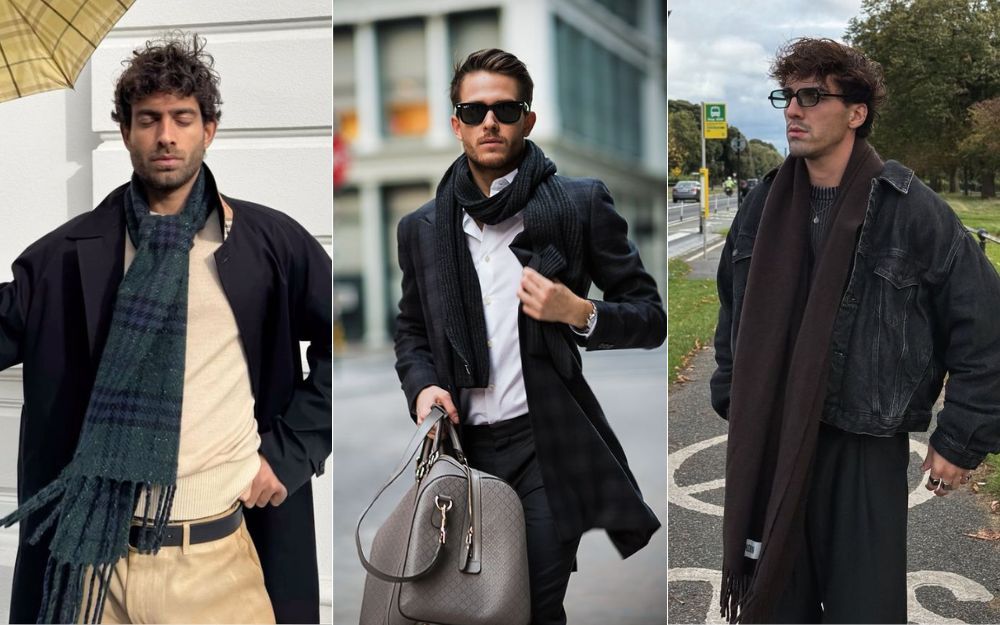 Gợi Ý 7+ Cách Phối Đồ Với Khăn Quàng Cổ Len Cho Nam Chuẩn Men - 10