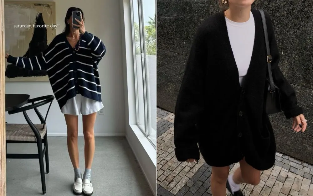 Cardigan Oversized Phối Đồ Thế Nào? Top 7+ Cách Mix Đồ Cuốn Hút - 6