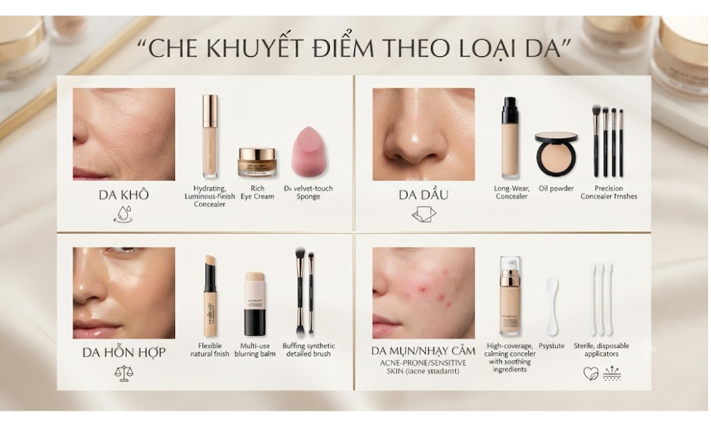 Che khuyết điểm không bị mốc: Bí quyết nền mịn đẹp - 3