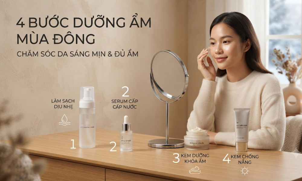 Dưỡng ẩm mùa đông miền Bắc: Cách chăm da mềm mịn - 2