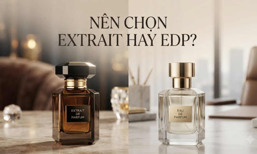 Extrait và EDP chai nào lưu hương lâu hơn? Cách chọn đúng - 4