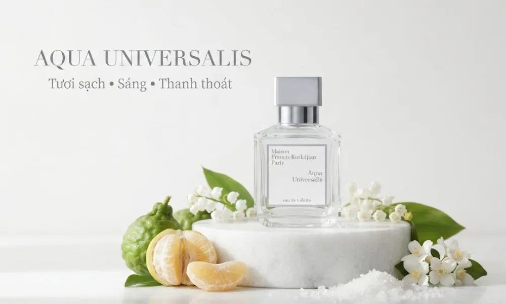 Gentle Fluidity Gold và Aqua Universalis: Nên chọn mùi nào? - 2