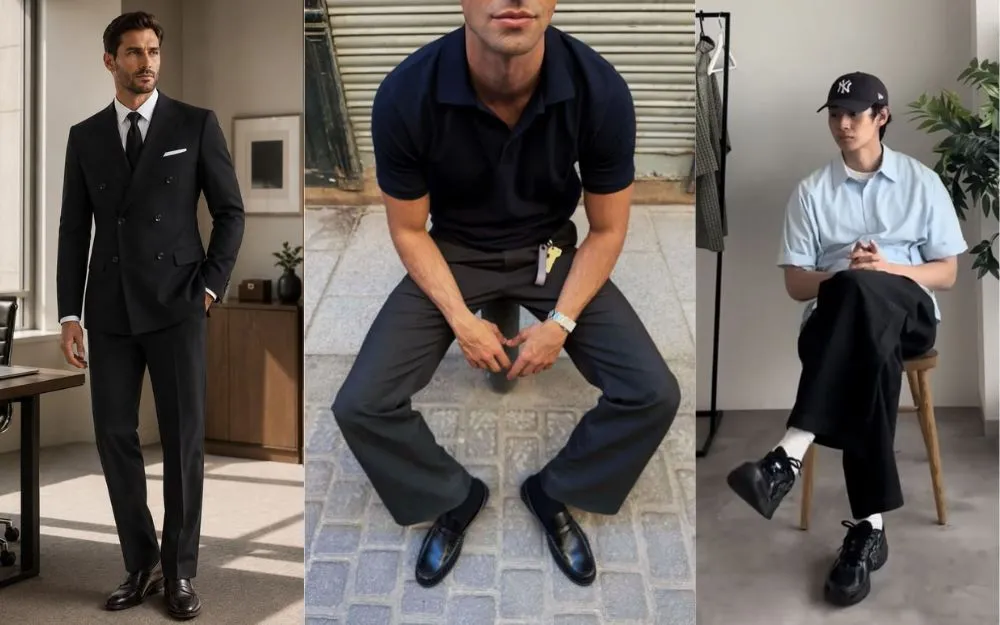 Giày Da Nam Màu Nâu Hay Đen Dễ Phối Hơn? So Sánh, Gợi Ý Cách Phối - 4