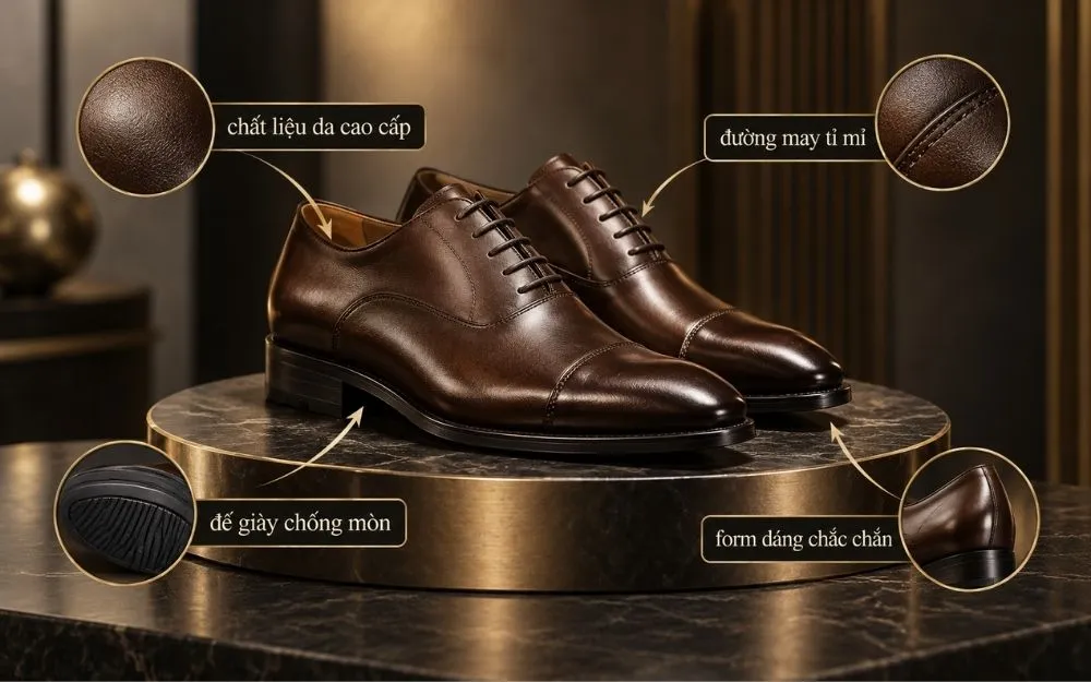 Giày Da Nam Thương Hiệu Nào Bền? Top 10 Hãng Giày Tốt Cho Quý Ông - 1