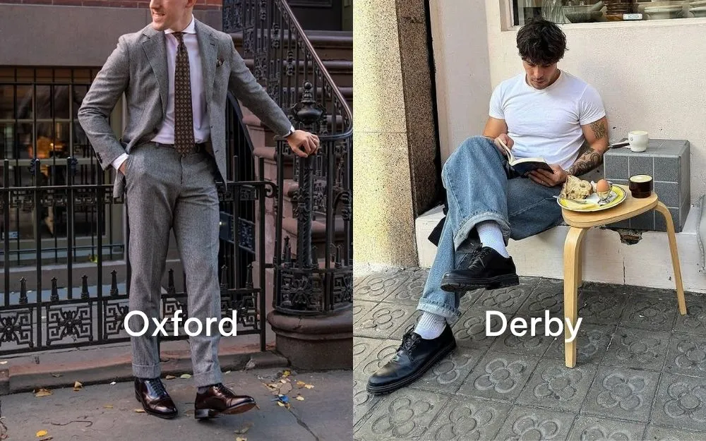 Giày Oxford Và Derby Khác Nhau Thế Nào? Bạn Nên Chọn Loại Nào? - 6