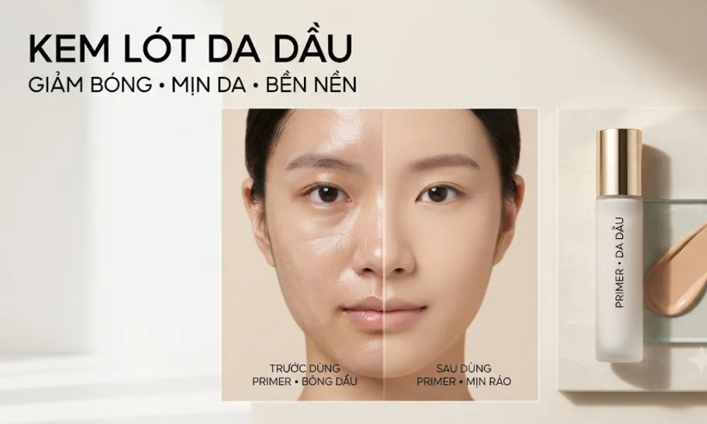 Kem lót cho da dầu giữ nền cả ngày: Top sản phẩm đáng mua - 1