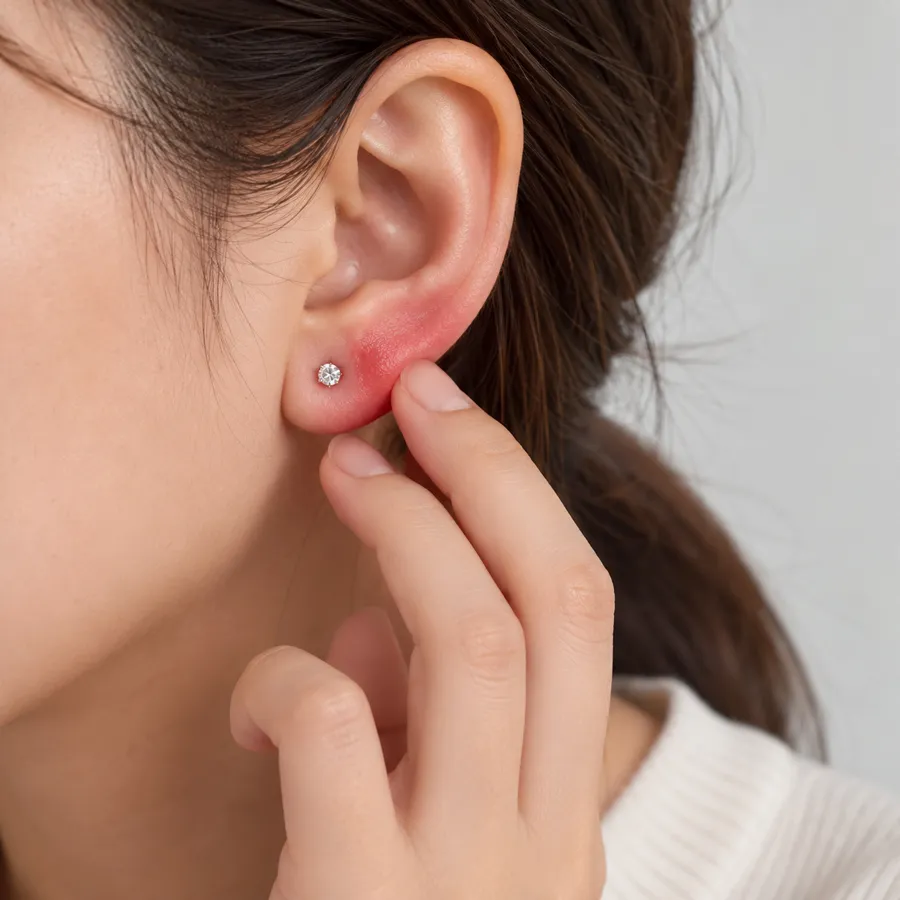 Nguyên nhân khiến bạn đeo khuyên tai bị ngứa và sưng đỏ