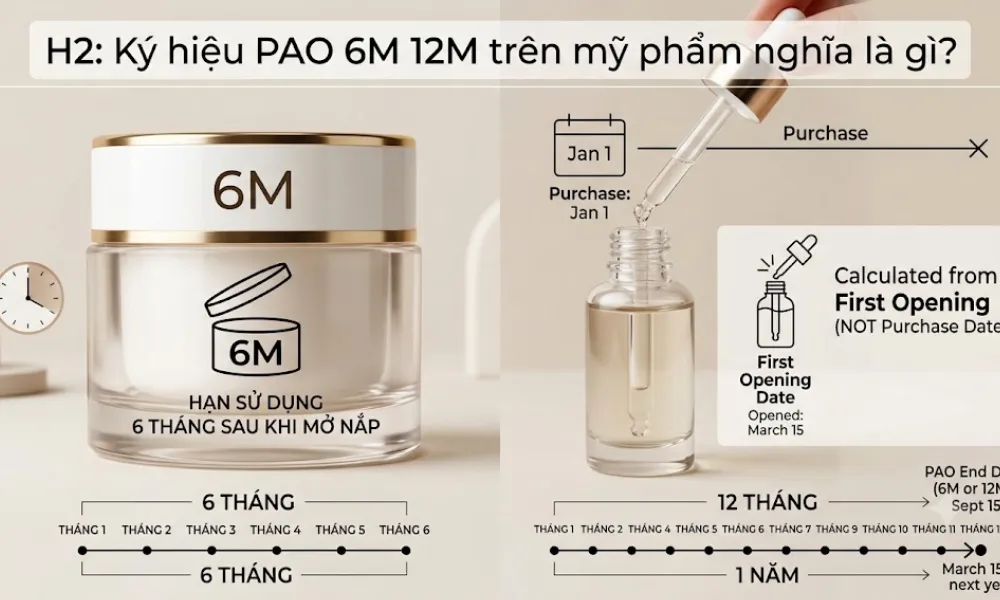 Ký hiệu PAO 6M 12M trên mỹ phẩm nghĩa là gì? Giải đáp chi tiết - 3