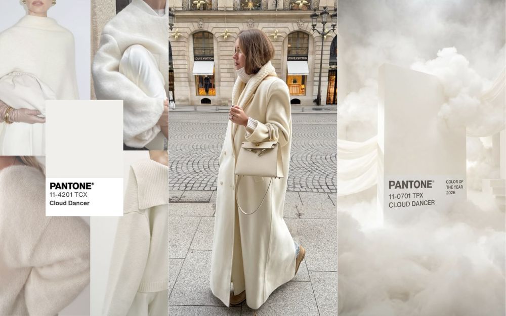 Màu Cloud Dancer Pantone 2026 Phối Đồ Thế Nào? Tìm Hiểu Chi Tiết - 1