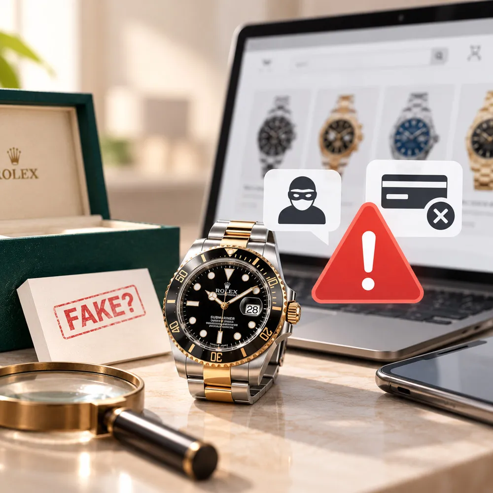 Mua đồng hồ online có an toàn không