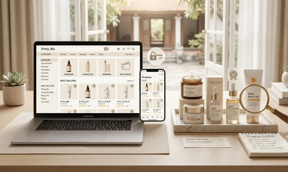 Mua Mỹ Phẩm Online Có An Toàn Không? 7 Cách Mua Chính Hãng - 3