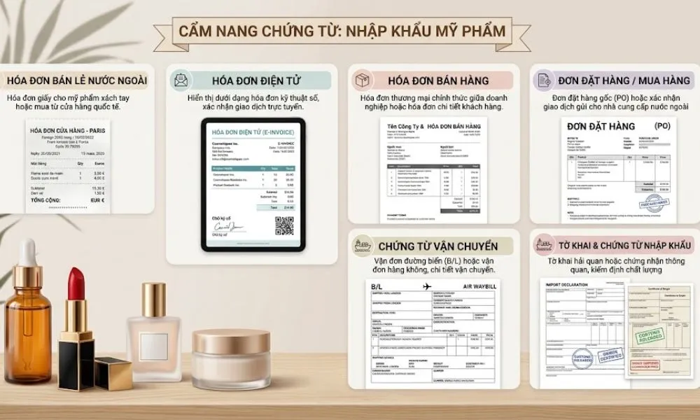 Mỹ phẩm xách tay có hóa đơn không? Cách kiểm tra nguồn gốc - 1