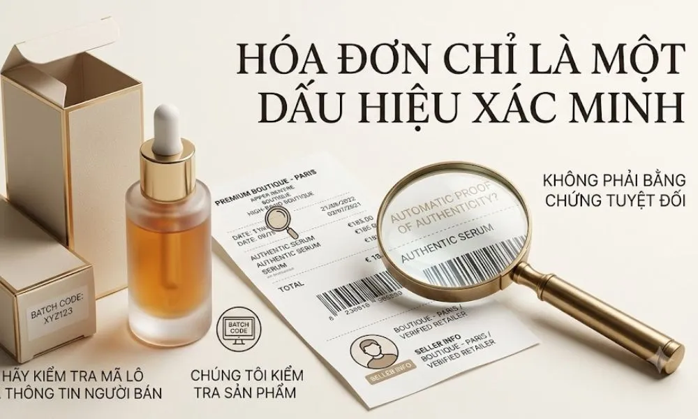 Mỹ phẩm xách tay có hóa đơn không? Cách kiểm tra nguồn gốc - 2