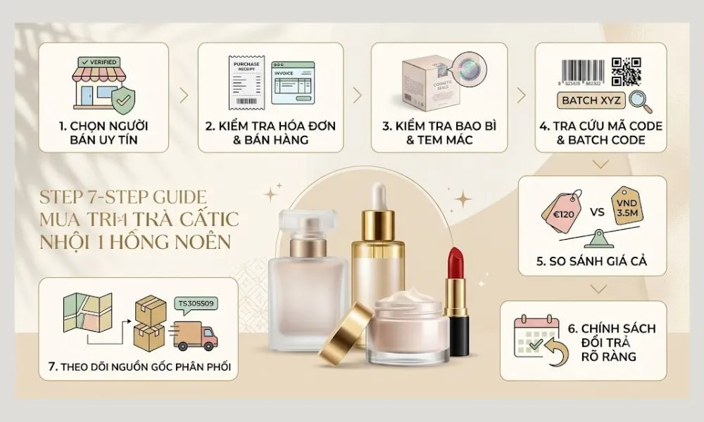 Mỹ phẩm xách tay có hóa đơn không? Cách kiểm tra nguồn gốc - 4