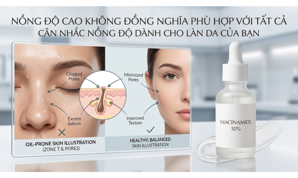 Niacinamide bao nhiêu phần trăm là đủ? Cách chọn nồng độ phù hợp - 4