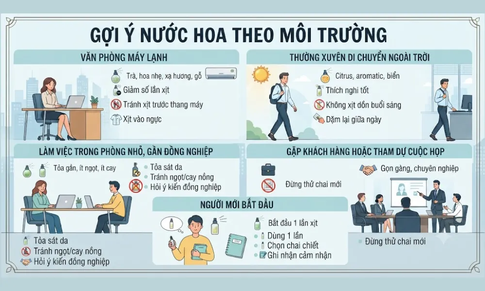 Nước hoa đi làm Sài Gòn không gắt: Gợi ý mùi hương thanh lịch - 8