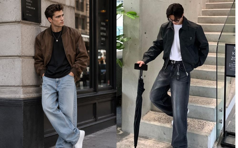 5+ Cách Phối Đồ Với Áo Bomber Nam Đi Làm Lịch Lãm, Chuẩn Công Sở - 7