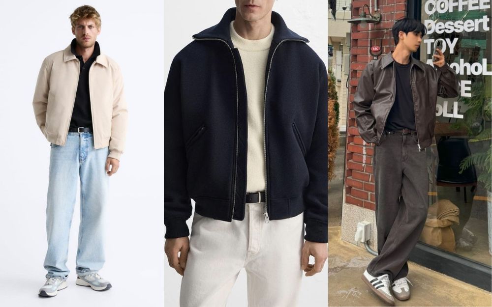 5+ Cách Phối Đồ Với Áo Bomber Nam Đi Làm Lịch Lãm, Chuẩn Công Sở - 8