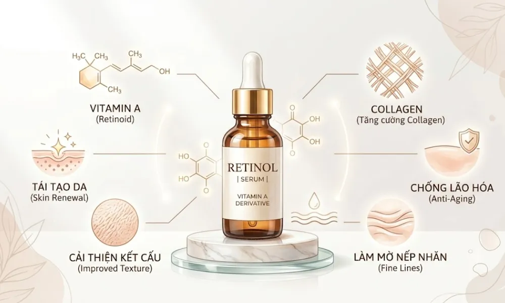 Retinol và Retinal khác nhau thế nào? So sánh chi tiết từ A-Z - 1